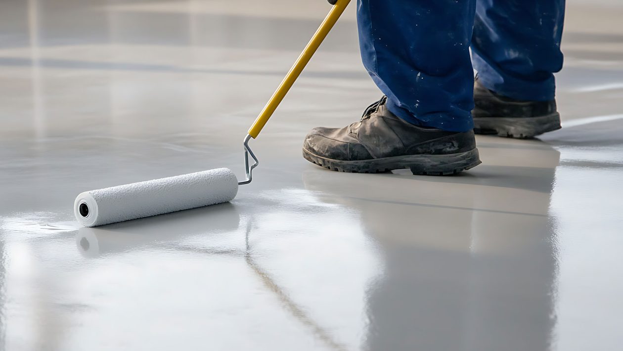 Painting floor        